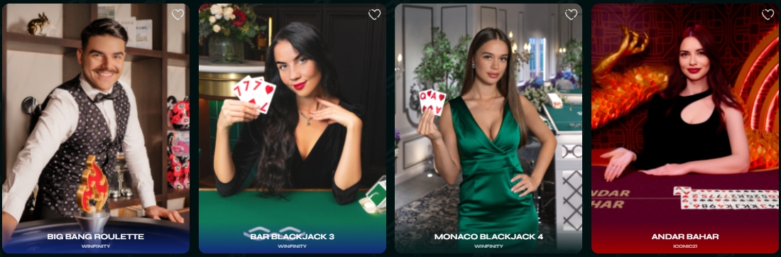 Tavoli live Savaspin con croupier professionisti Sezione live casino Savaspin con croupier reali che mostrano carte a blackjack e roulette in ambienti professionali